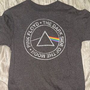 Pink Floyd Gray Short Sleeve Tee Iconic Design